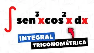 INTEGRAL TRIGONOMÉTRICA 🔥🔥 FÁCIL E RÁPIDO #01