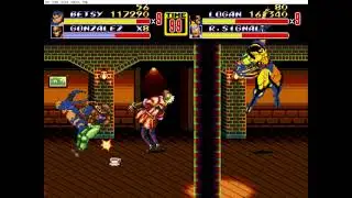 Streets of Rage 2 X Men Children of Atom God Mode 2 (Streets of Rage 2 Hack)