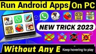 mobile ka app k pc ya laptop mein kaise chalayen1