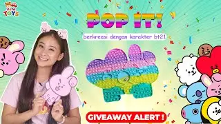 DIY POP IT BT21 | KAK BELLA JADI BTS ARMY! - ASTA TOYS