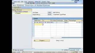 SAP Product Costing Training - Define Percentage Overhead Part 2