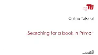 Searching for a book in Primo