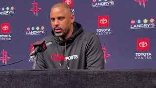 Ime Udoka's words on how he felt after first hearing Alperen Sengun made the All Star game. 🏀🎉💯