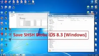 [ Save SHSH Blobs iOS 8.3/8.4 ] Save your SHSH blobs and prepare for downgrade [ Windows ]
