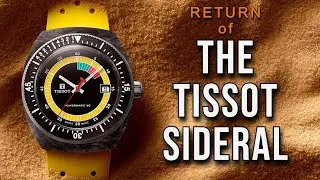 Tissot Sideral S - Forged Carbon Fiber 300m Powermatic 80 Automatic Dive Watch