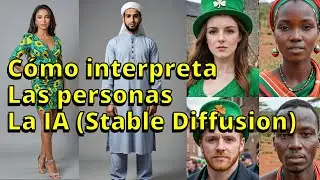 Cómo interpreta a las personas la IA | Stable Diffusion en Español