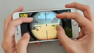 Rocket Royale 4 Fingers Claw Handcam On iPhone 8 Plus
