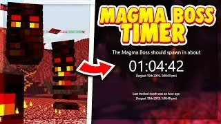 Hypixel Skyblock: NEW MAGMA BOSS TIMER/COUNTDOWN (BOSS TIMER) | Minecraft Skyblock