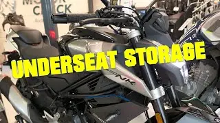 CFMOTO 450 NK - UNDERSEAT STORAGE