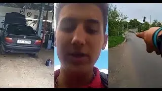 Будни БМВешника: молодой водитель долетался
