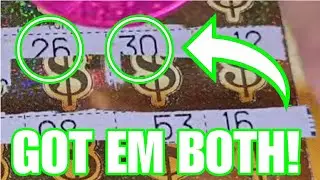 Got BOTH WINS On this $50 lottery ticket! | ARPLATINUM CHASE Rd 2