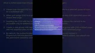 What is CUG(Closed User Group) in AEM(Adobe Experience Manager)?