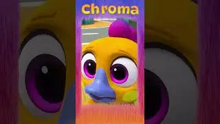Meet Chroma, the Colorful Magic Pet! 🖌️🌈 #morphle #cartoon #magic
