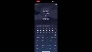 How to use Weather app on iPhone