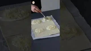 CHEESE PUFF PASTRY: a super easy and delicious recipe 🧀