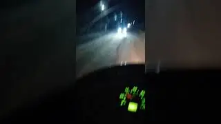 На Автобусе по узкой дороге!
