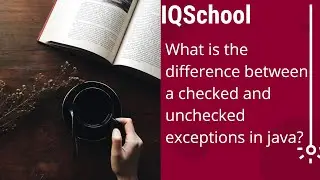 What is the difference between a checked and unchecked exceptions in java ?