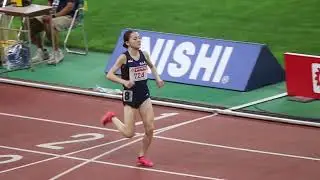 2024年日本選手権女子1500mラスト