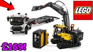 New Lego Volvo truck and Excavator !!