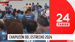 ¡El frío no importó! Así se vivió el Chapuzón del Estrecho 2024 | 24 Horas TVN Chile