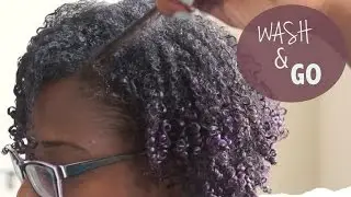 Wash n Go on Kinky Curly Hair + Wash Routine + Night Routine