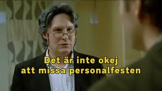 Det är inte okej att missa personalfesten- Grotesco
