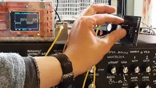 MOOG ladder filter audio demo.