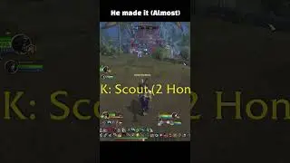 Marksmanship Hunter Hunts down the flag Carrier! WoW: Dragonflight Battleground PvP