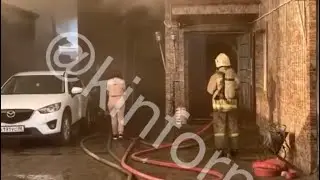 Сгорел «Замок» в Сургуте