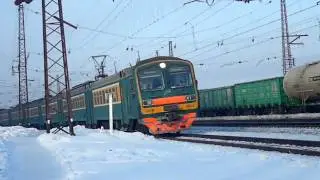 Электропоезд ЭД4м - 344, ст. Буготак