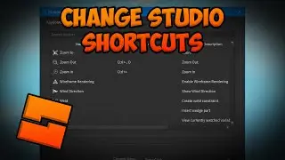 How to Change Studio Shortcuts (ROBLOX)