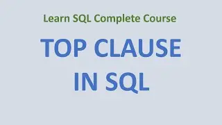 37.  TOP Clause SQL