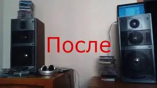 Вега 50АС-106 проба демпфирования акустики