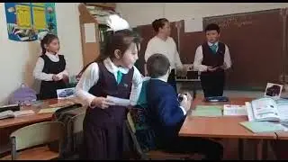 Математика сабағы  Қозғалысқа берілген есептерді шешу 4 сынып #сабақ #мұғалім #мектеп #әдістәсілдер