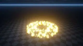 Niagara Game Fx - Magic Circle Particle Location Test
