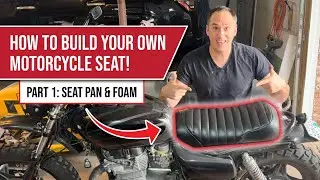 How to make your own motorcycle seat! Part 1: Seat Pan and Foam.