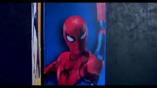 SPIDERMAN NEW SUIT RED AND BLUE MOVIE REPLICA ACTION FIGURE #video #spiderman #unboxing