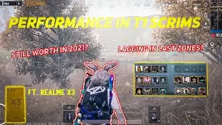 Realme X3 Performance In T1 Scrims is Still Good?😓 |PUBG MOBILE T1 Highlights | Realme X3 90 FPS?