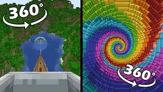 360° Minecraft Video - Compilation