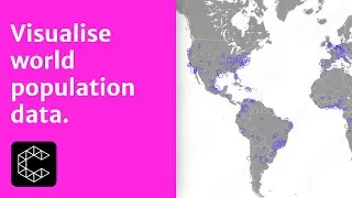 Features | Illustrate and animate population data in Cavalry.