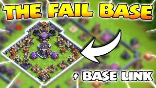 18 Attacks = 15 x 1 Stars!!! Best TH15 Base With TH15 Base Link | Clash of Clans
