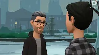 it's my first try of animation on plotagon app