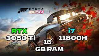 Forza Horizon 4 | RTX 3050 Ti + i7 11800H + 16 GB Ram | All Settings