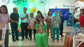 Mom and Tagbilaran AG family singing
