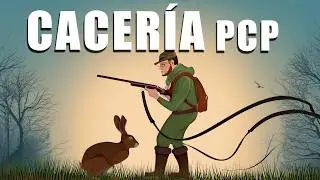 CACERÍA solo de CONEJOS con RIFLE pcp