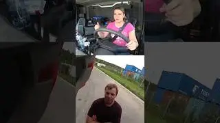 Приключения дальнобойщиков - перегонщиков!
