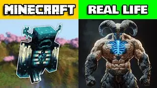 MINECRAFT MOBS VS REAL LIFE #17 | Super Realistic 4k