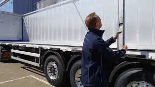 How to open and close side doors