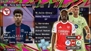 🔥PES PPSSPP 2025 Premium Edition – European League & Indonesian League Update + Latest Real Calln...