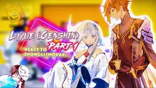 [Genshin Impact] Liyue (+Lumine) react to Zhongli/Morax |Gacha Reaction| ship: Zhongli x Guizhong